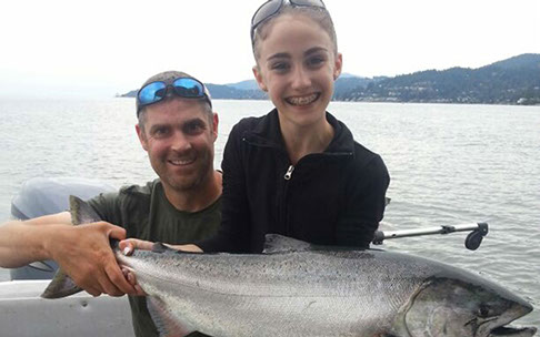 Warren Barker Fishing Guide in Vancouver First Fish Charters