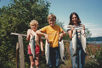 Barker Family Picture First Fish Charters