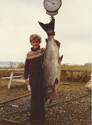9 year old Warren Barker Fishing Guide at First Fish Charters